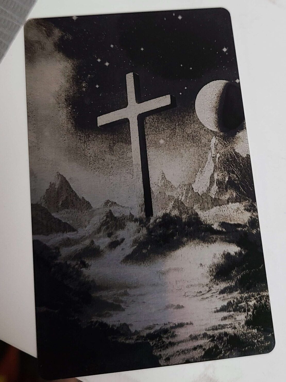 Custom Aluminum Business cards